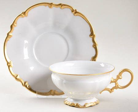 Brighton Footed Cup & Saucer Set