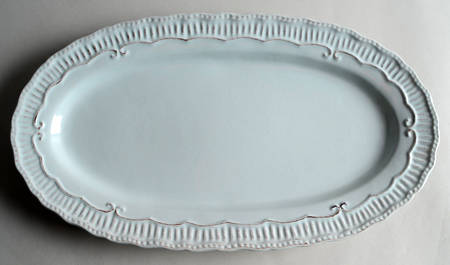 Capri Robins Egg 16" Oval Serving Platter