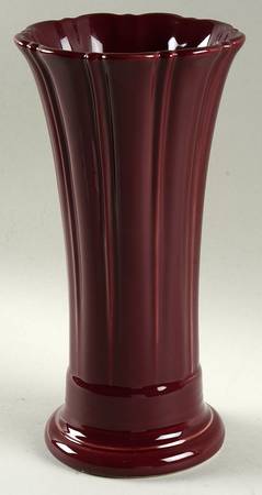 Fiesta Claret (Intro 2016) 9" Flared Vase