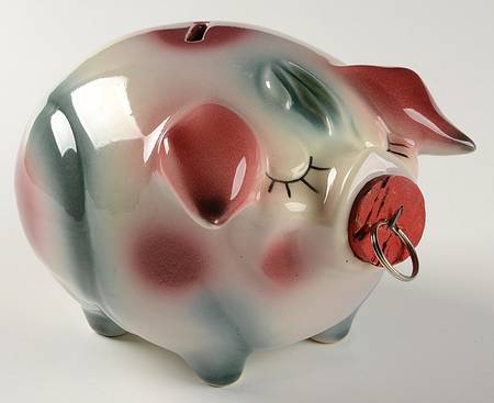 Corky Pig Bank