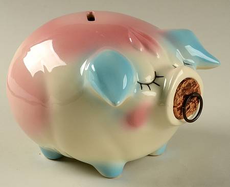 Corky Pig Bank