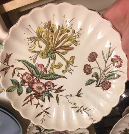 Wild Flowers Salad Plate
