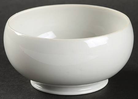 Elite White (Older) Sugar Bowl No Lid