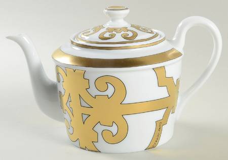 Balcon du Guadalquivir Gold Tea/Coffee Pot & Lid