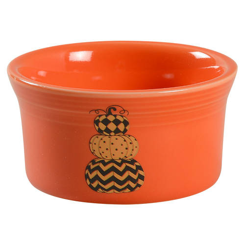 Fiesta Geo Pumpkin Ramekin