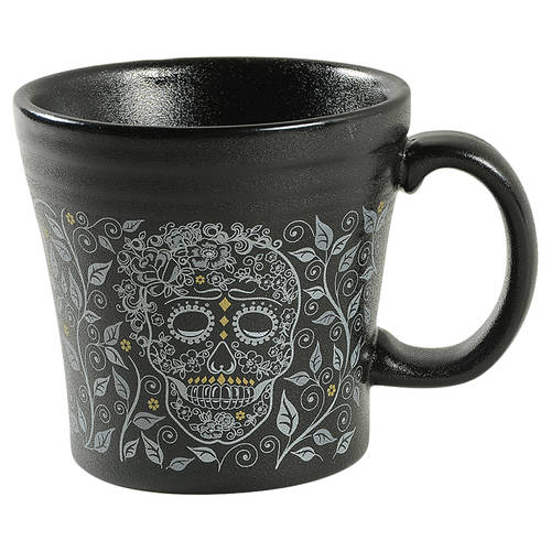 Fiesta Skull and Vine Tapered Mug