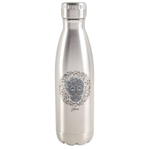 Fiesta Skull and Vine Stainless Water Bottle & Lid