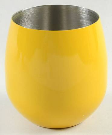 Fiesta Daffodil (Intro 2017) Metal Stemless Wine