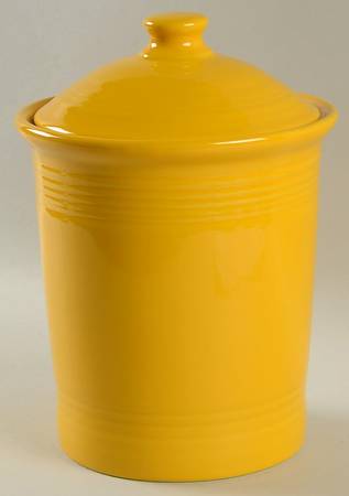 Fiesta Daffodil (Intro 2017) Large Canister & Lid