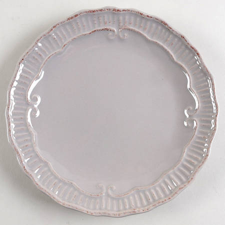 Capri Gray Salad Plate