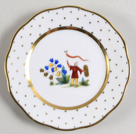 Asian Garden Bread & Butter Plate