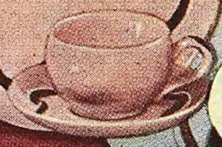Bikini Valley Rose Flat Cup & Saucer Set