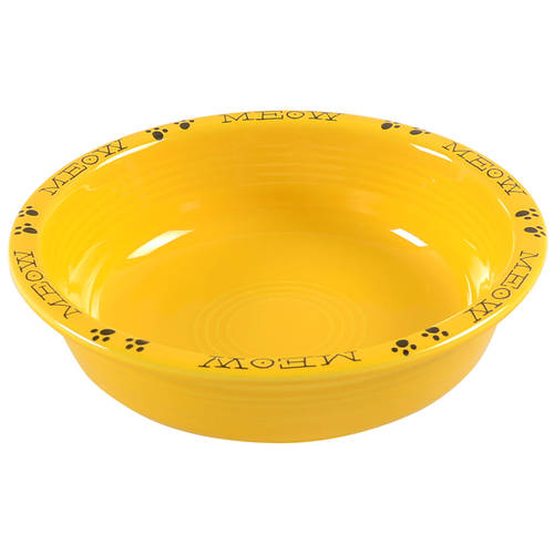 Fiesta Meow (Paw Prints) Cat Bowl