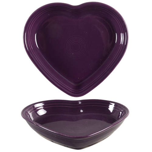 Fiesta Mulberry (Intro 2018) 9" Heart Shaped Bowl