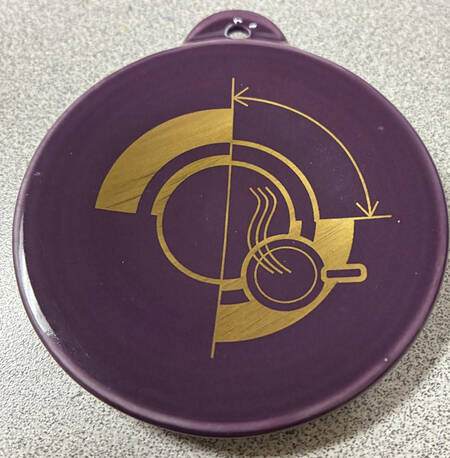 Fiesta Mulberry (Intro 2018) Ornament