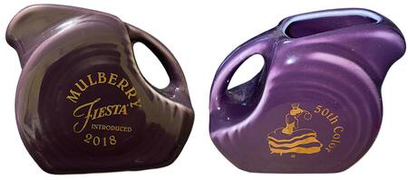 Fiesta Mulberry (Intro 2018) Commemorative 4 Oz Pitcher