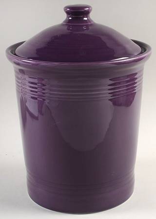 Fiesta Mulberry (Intro 2018) Large Canister & Lid