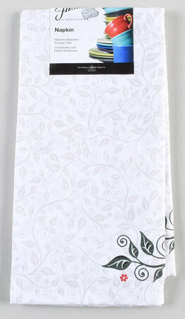 Fiesta Skull and Vine Sugar Cloth Napkin