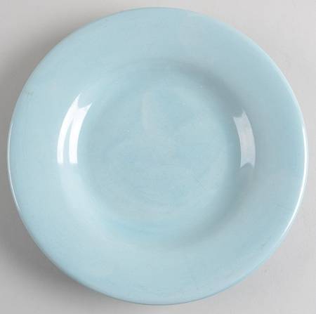 American Simplicity Aqua Salad Plate