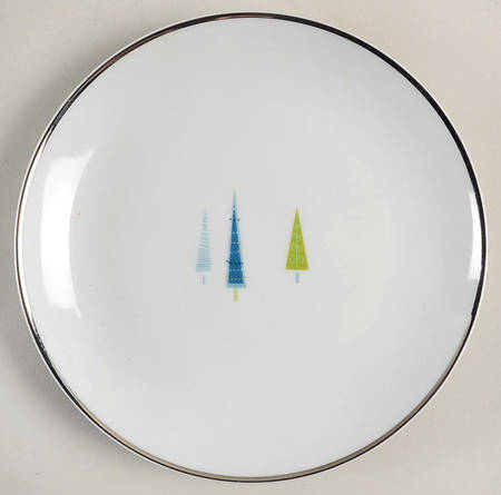 Winter Solstice Bread & Butter Plate