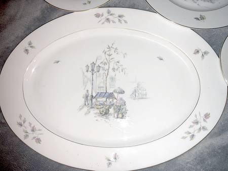 HC1512 16" Oval Serving Platter
