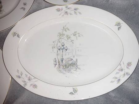 HC1512 12" Oval Serving Platter