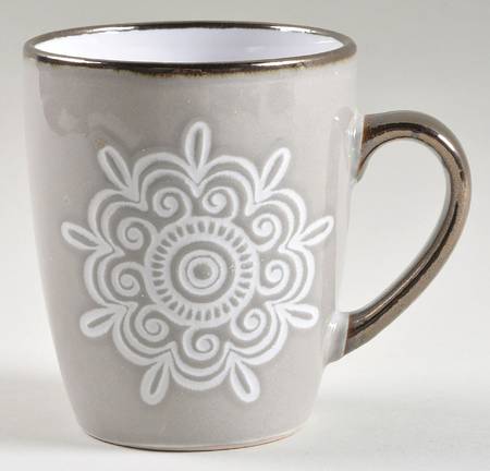 Medallion Grey Mug