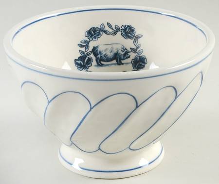 Vintage Farm Soup/Cereal Bowl