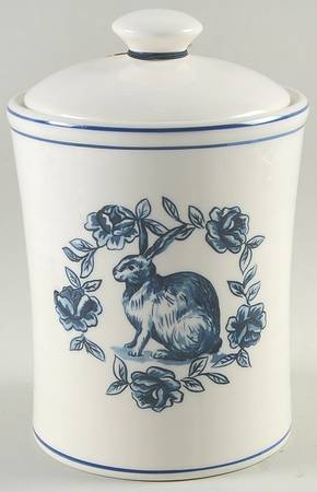 Vintage Farm Large Canister & Lid