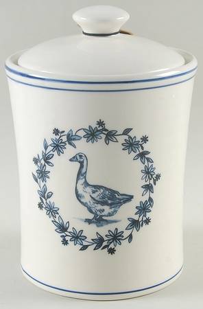 Vintage Farm Large Canister & Lid