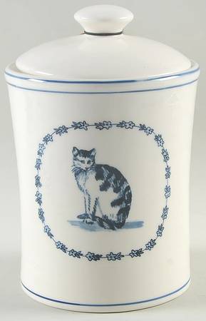 Vintage Farm Large Canister & Lid