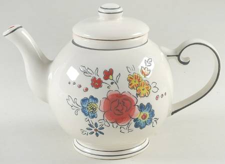 Flower Patch Teapot & Lid