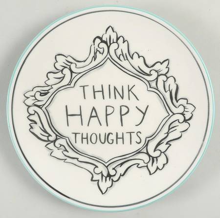 Good Thoughts Salad/Dessert Plate