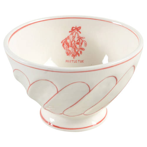 Vintage Christmas Soup/Cereal Bowl
