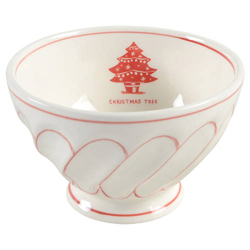 Vintage Christmas Soup/Cereal Bowl