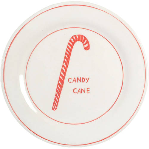 Vintage Christmas Salad/Dessert Plate
