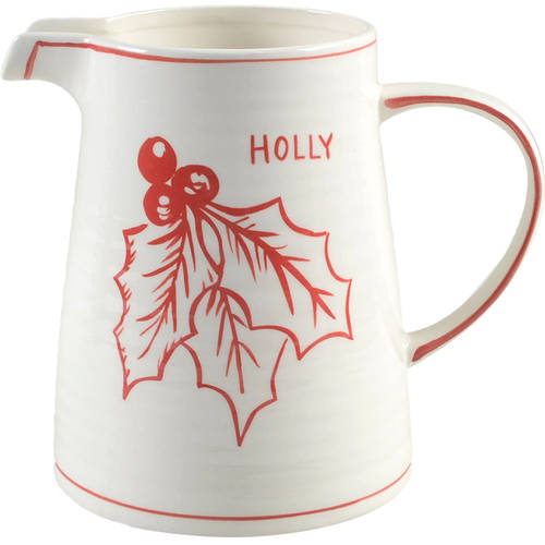 Vintage Christmas Pitcher
