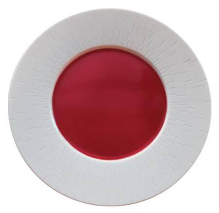 Infini Arc En Ciel Rose Daphnee (Red) Salad/Dessert Plate
