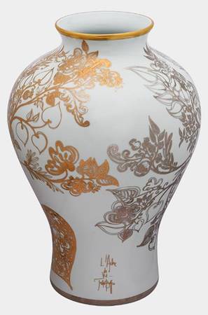 L'Univers de Jean Boggio 22" Vase