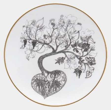 L'Univers de Jean Boggio Salad/Dessert Plate