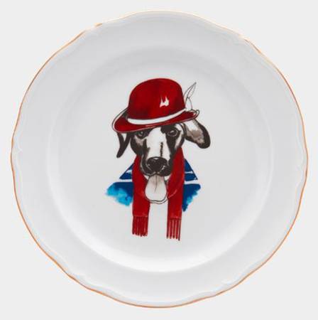 Les Frenchies Salad/Dessert Plate
