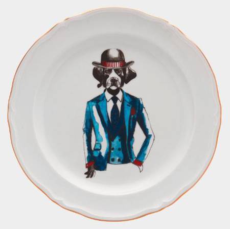 Les Frenchies Salad/Dessert Plate