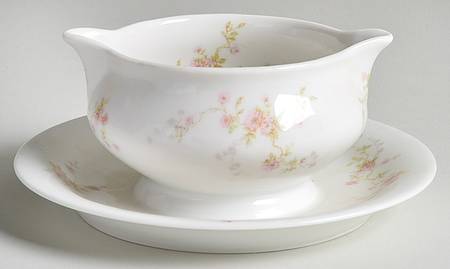 H5089 Gravy Boat with Attached Underplate
