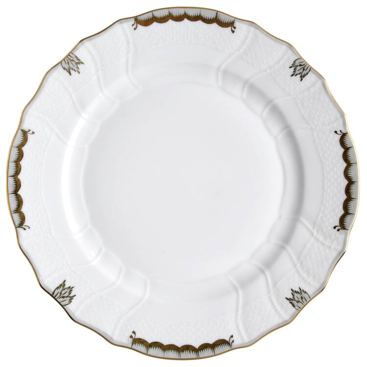 Princess Victoria Gray Dinner Plate