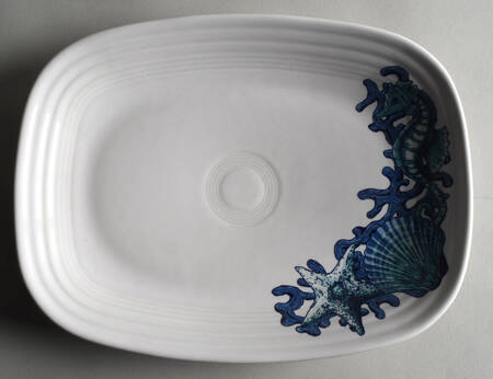 Fiesta Coastal Rectangular Serving Platter
