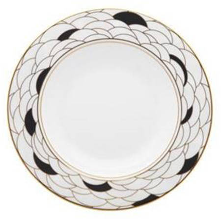 Art Deco Par Haviland Large Rim Soup Bowl