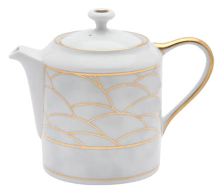 Art Deco Par Haviland Teapot & Lid