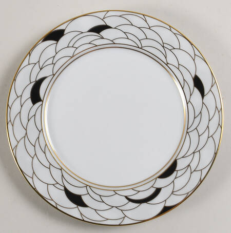 Art Deco Par Haviland Dessert/Pie Plate