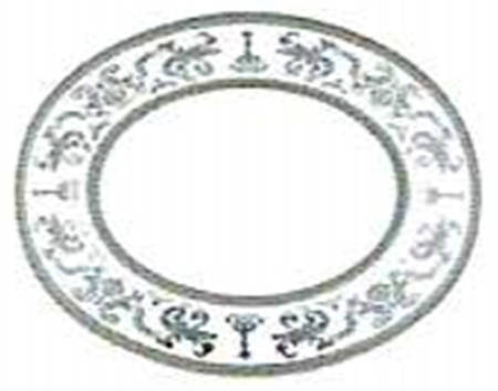 Couronne Imperiale Platinum & Ivory Pickle Dish