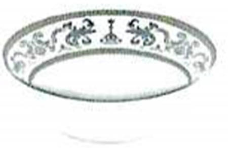 Couronne Imperiale Platinum & Ivory Coupe Cereal Bowl